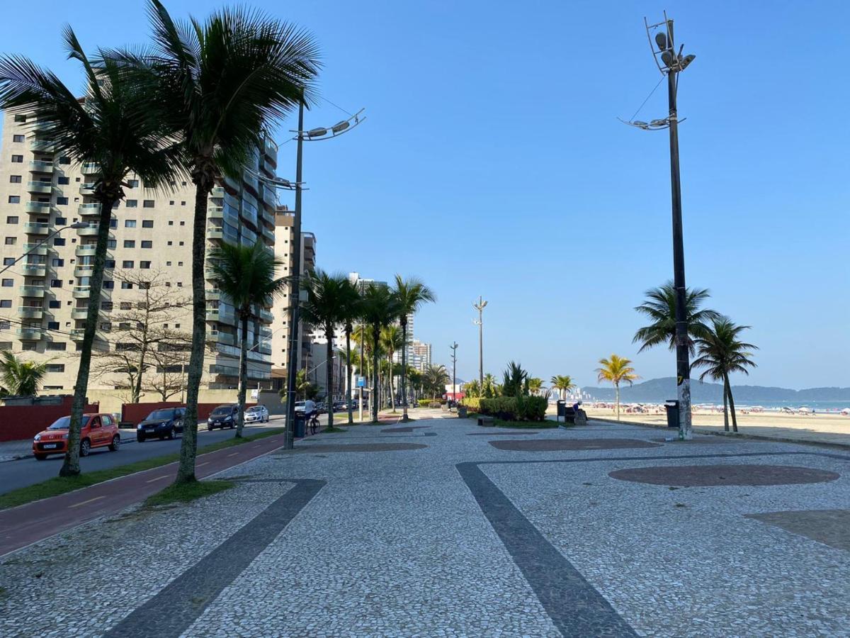 Apartamento Na Praia Grande - Aviacao Esterno foto