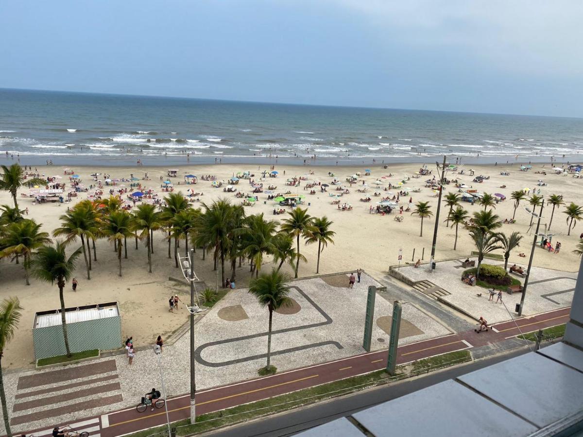 Apartamento Na Praia Grande - Aviacao Esterno foto