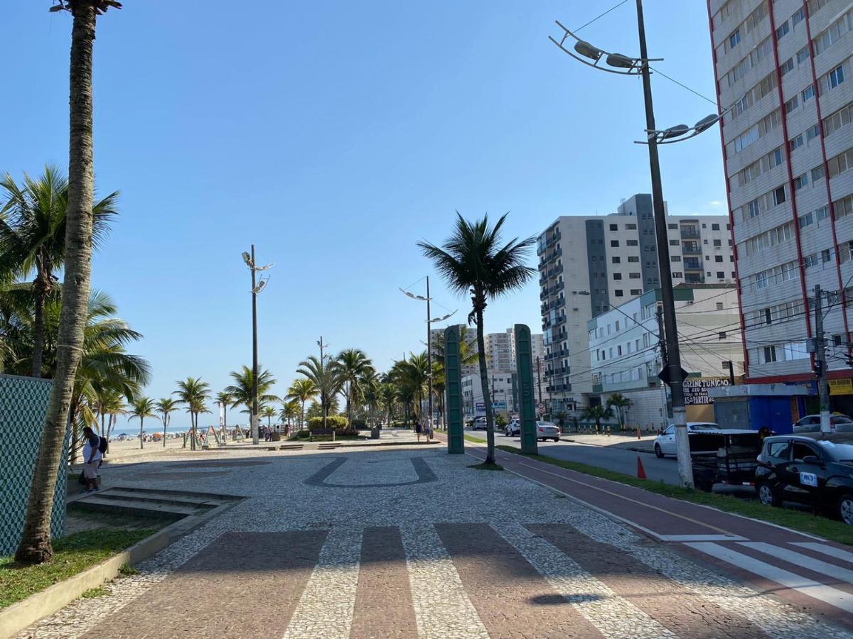 Apartamento Na Praia Grande - Aviacao Esterno foto